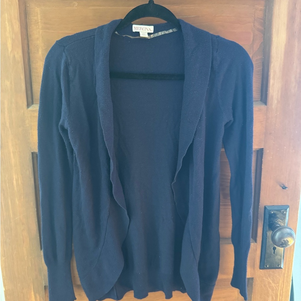 Merona Women's Navy Cardigan Sweater
